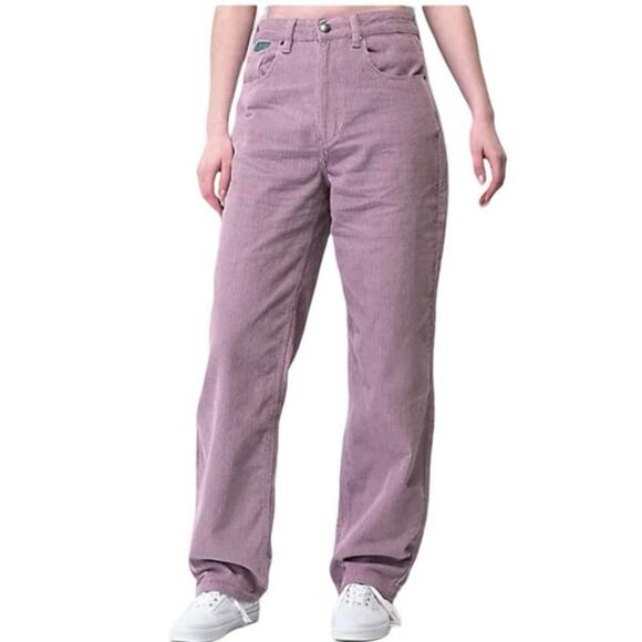 Empyre Womens Tori Seafog Corduroy Skate Pants Light Purple Size 4 - Picture 1 of 7